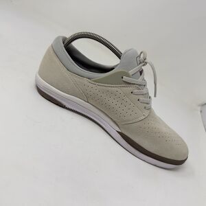 Lakai Fremont Skate Shoes Mens 9 Gray Suede Skateboarding Casual Fall Streetwear